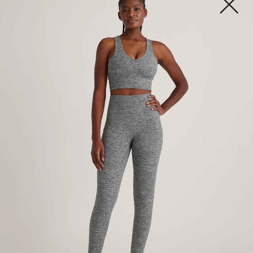 Quince Gray Activewear Set